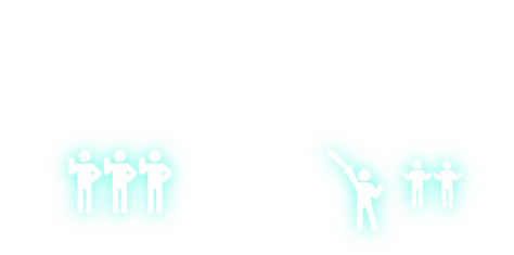 1パーティー3名まででバトルは一名ずつの交代制